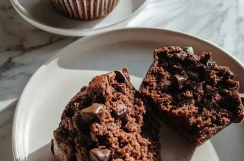 Mary Berry Double Chocolate Chip Muffins​