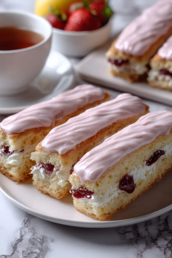 Mary Berry Iced Fingers Recipe
