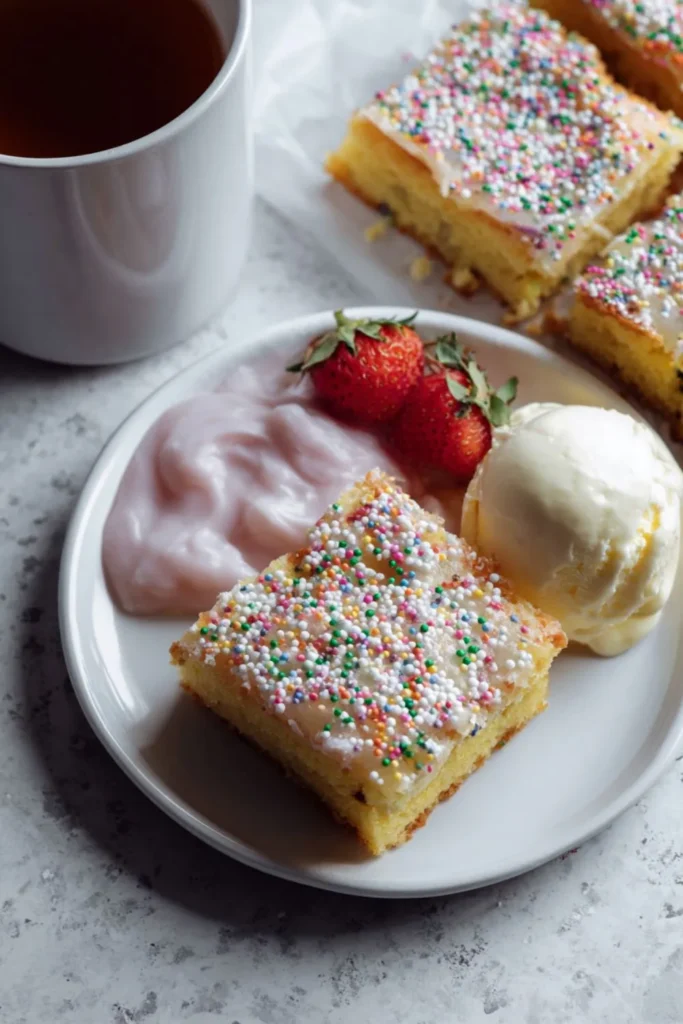 Mary Berry Old School Traybake Cake Recipe