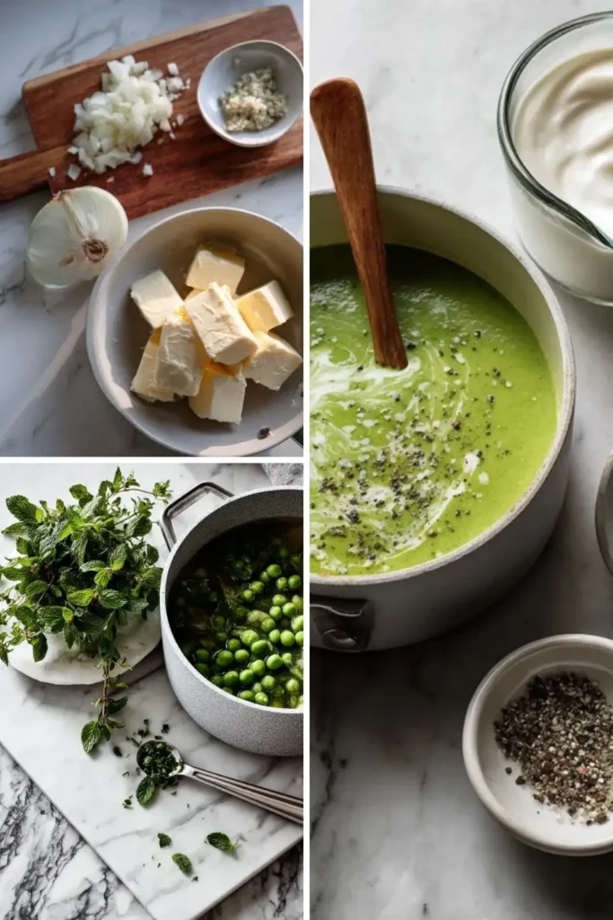 Mary Berry Pea And Mint Soup​ Recipe