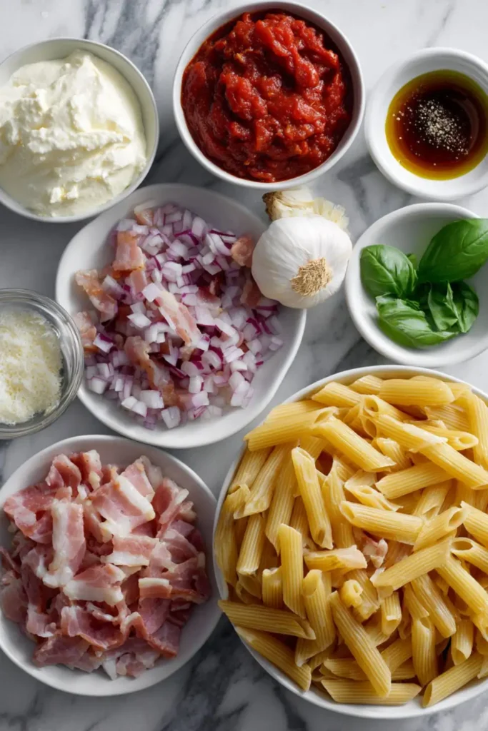 Mary Berry Penne Pasta With Bacon Recipe