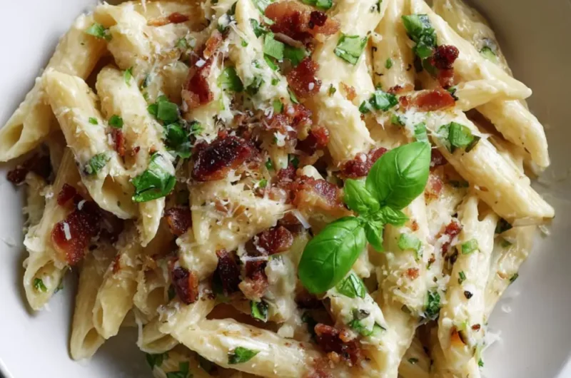 Mary Berry Penne Pasta With Bacon Recipe