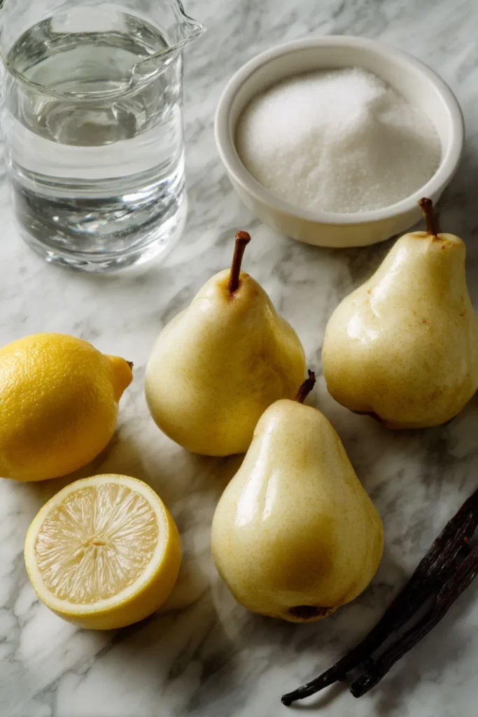 Mary Berry Poached Pears Recipe