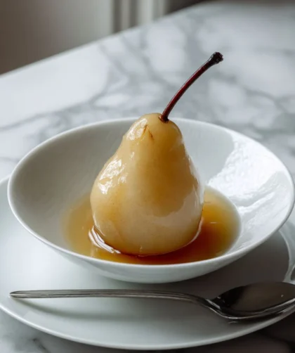 Mary Berry Poached Pears Recipe