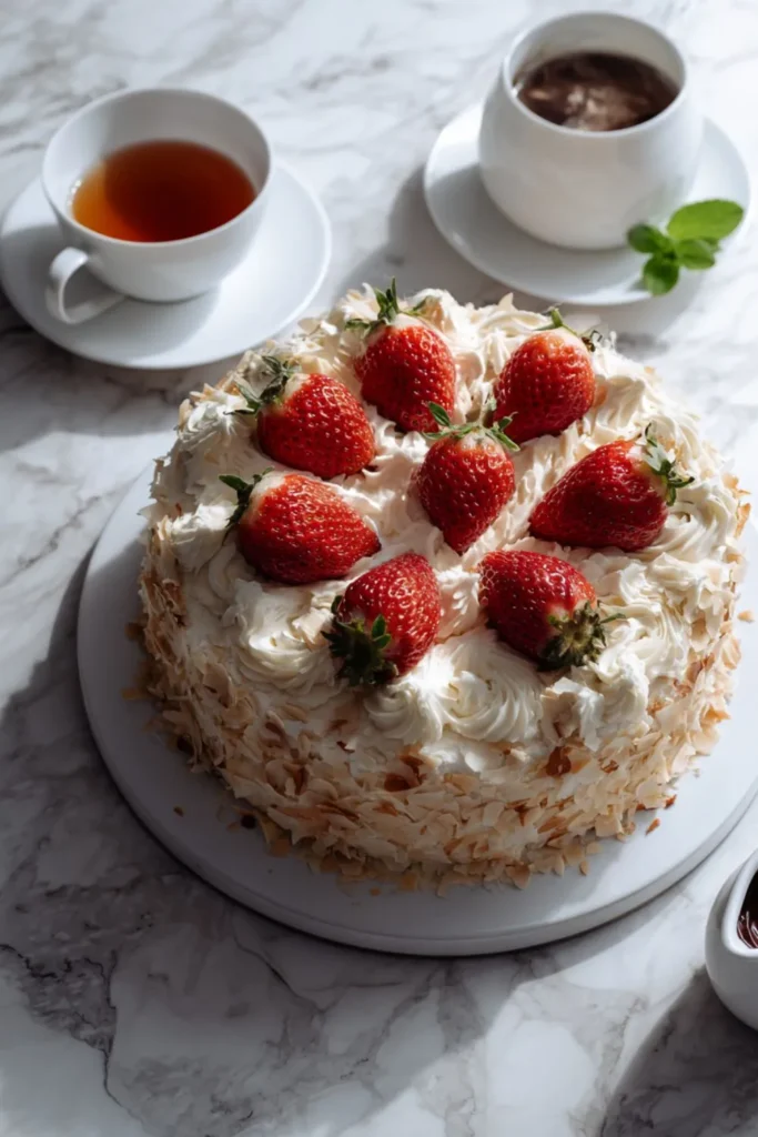 Mary Berry Strawberry Gateau Recipe