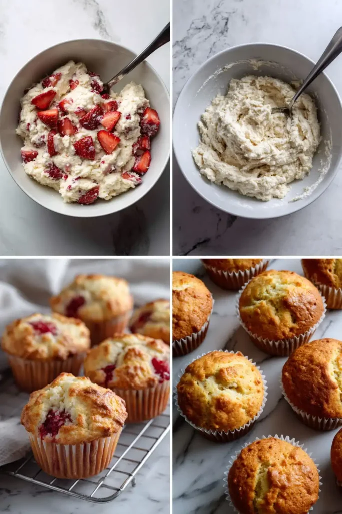 Mary Berry Strawberry Muffins Recipe