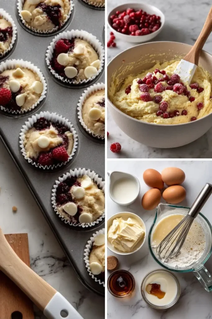 Mary Berry White Chocolate And Raspberry Muffins​ Recipe 
