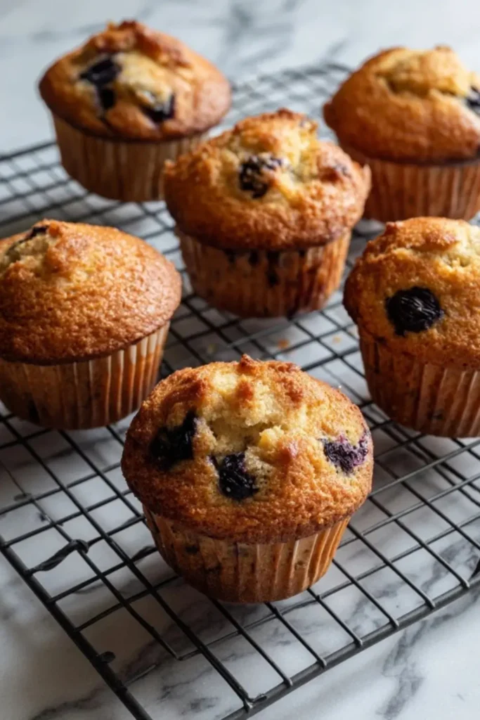 Mary Berry​ Lemon And Blueberry Muffins