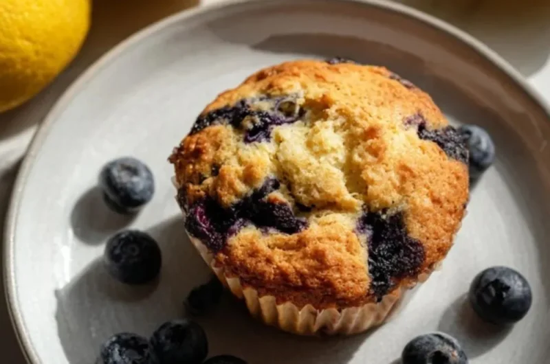 Mary Berry​ Lemon And Blueberry Muffins Recipe