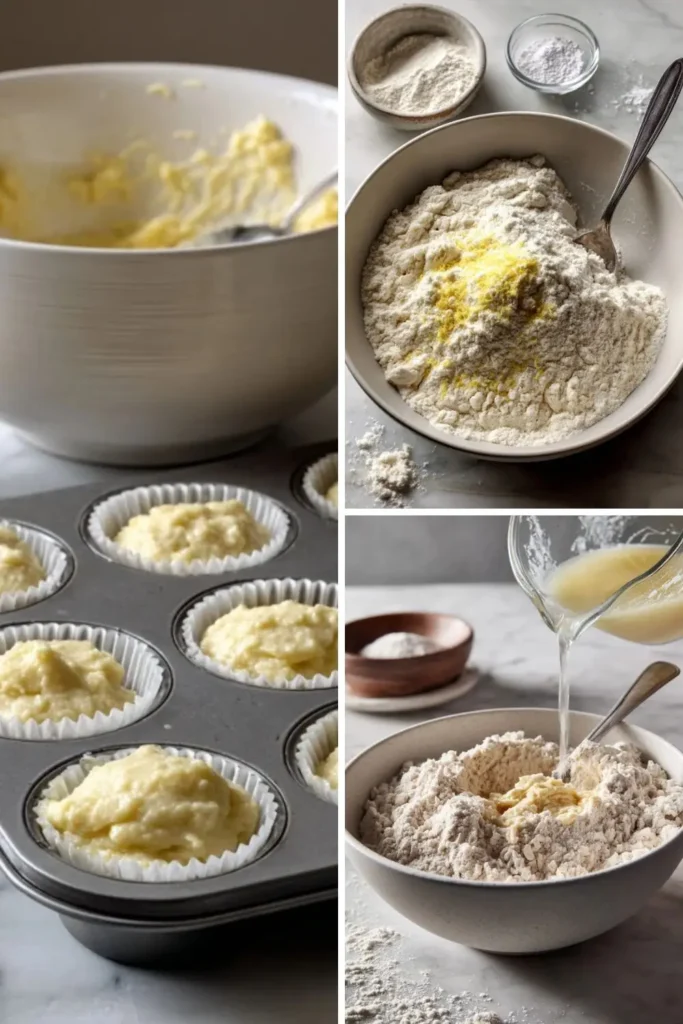 Mary Berry​ Lemon Drizzle Muffins