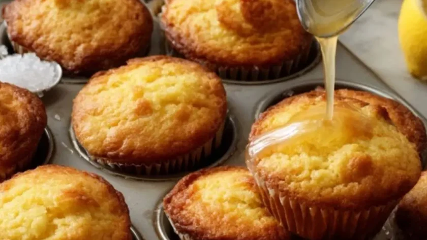 Mary Berry​ Lemon Drizzle Muffins