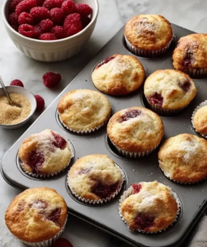 Mary Berry​ Raspberry Muffins Recipe