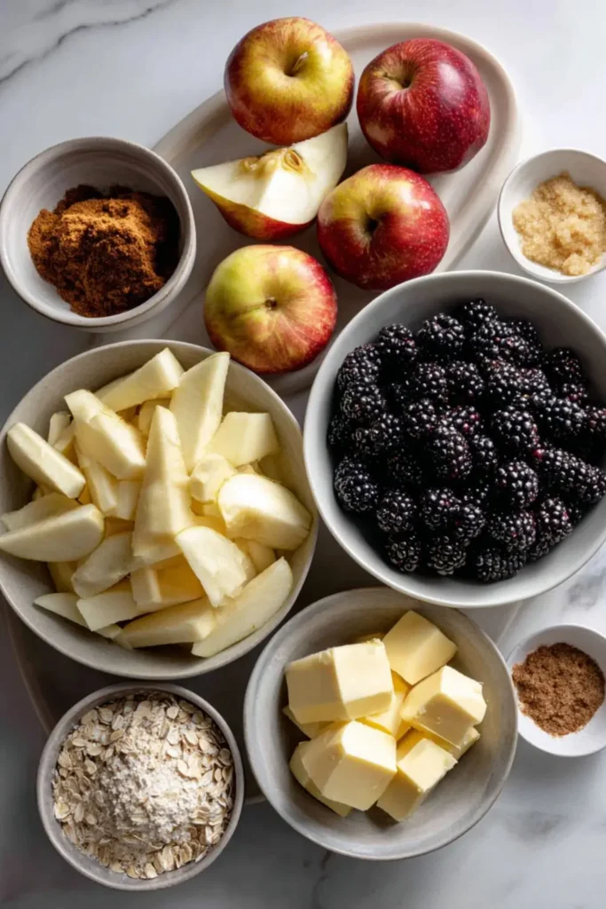 Hairy Bikers Apple And Blackberry Crumble Recipe