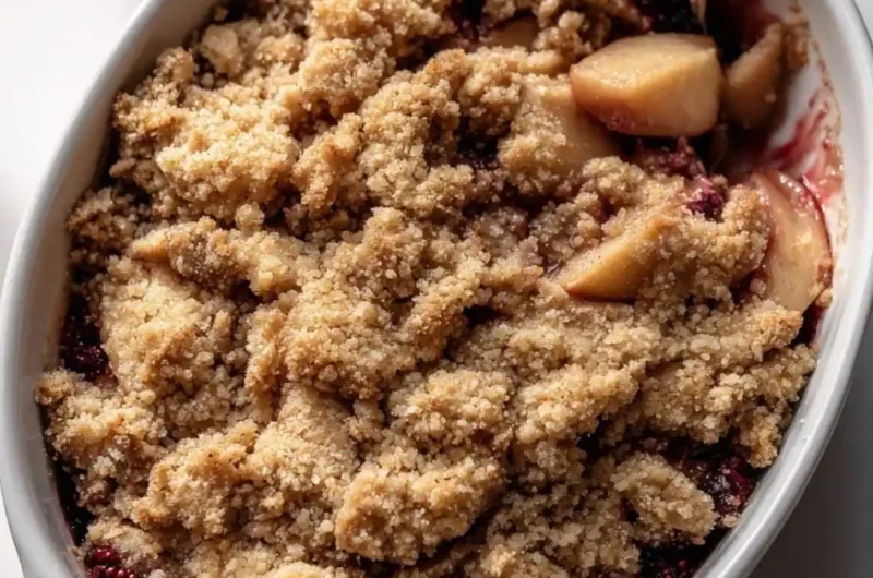 Hairy Bikers Apple And Blackberry Crumble Recipe