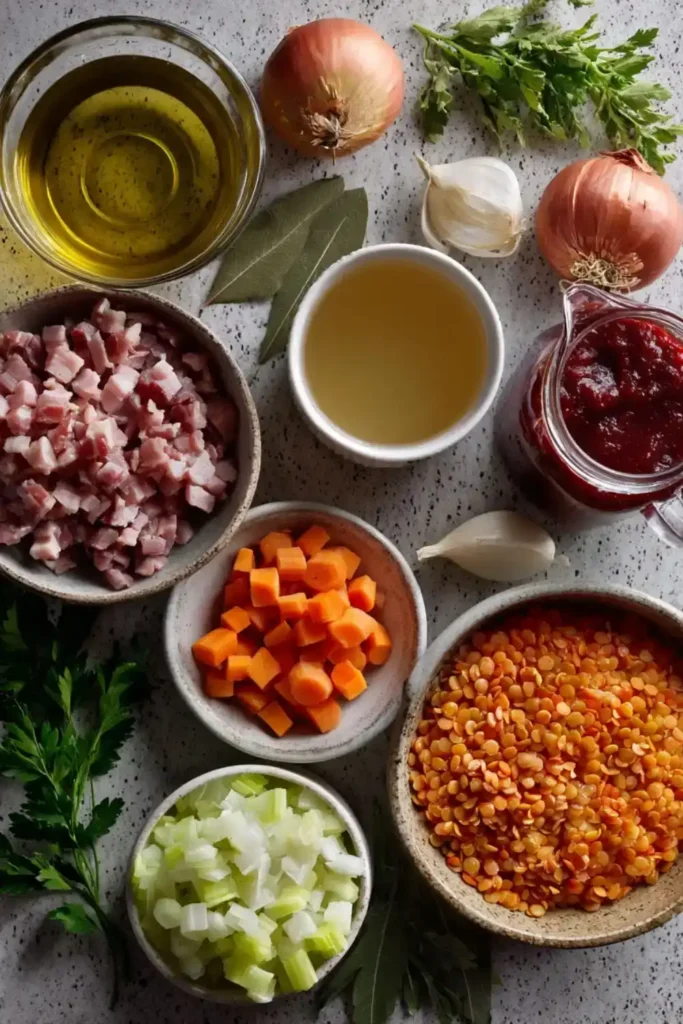 Hairy Bikers Bacon And Lentil Soup Recipe