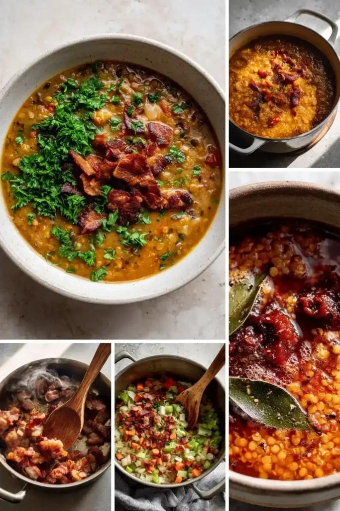 Hairy Bikers Bacon And Lentil Soup Recipe