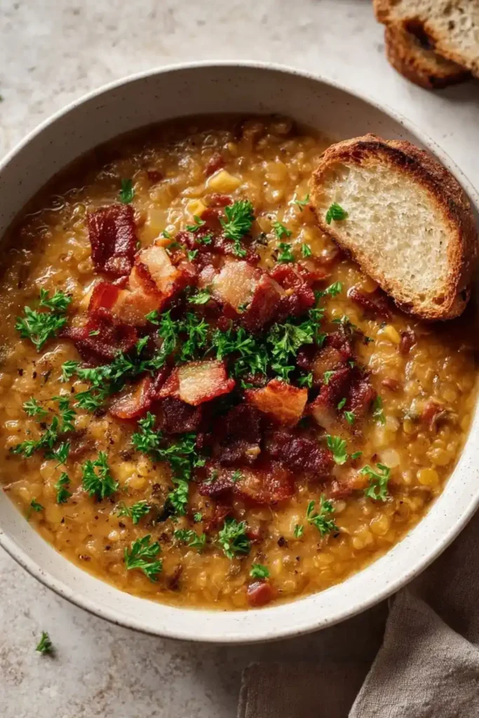 Hairy Bikers Bacon And Lentil Soup Recipe