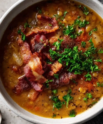 Hairy Bikers Bacon And Lentil Soup Recipe