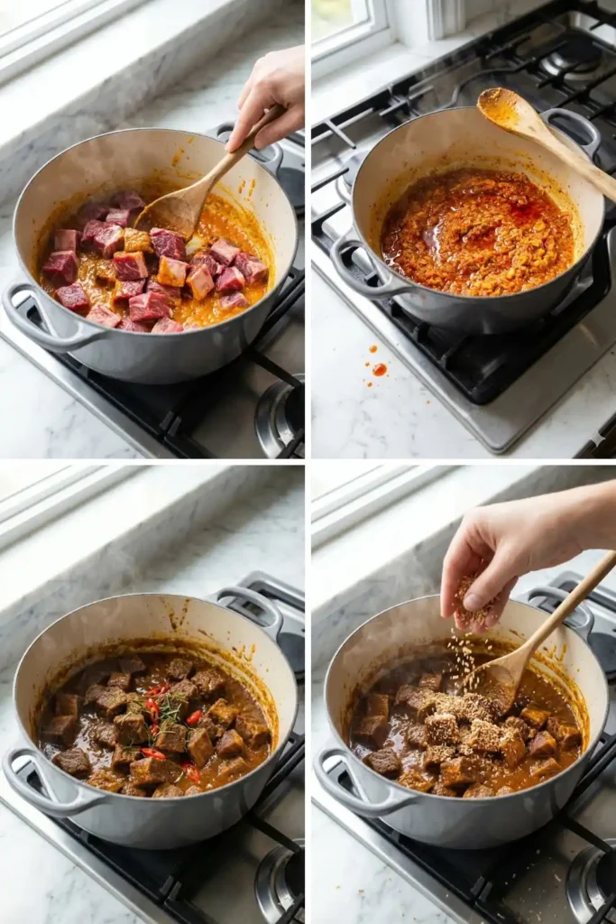 Hairy Bikers Beef Rendang Recipe