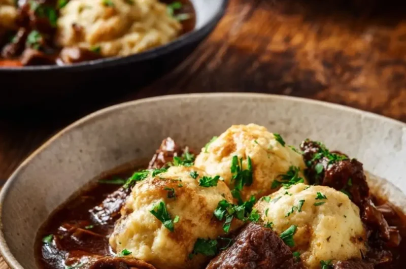 Hairy Bikers Beef Stew And Dumplings Recipe