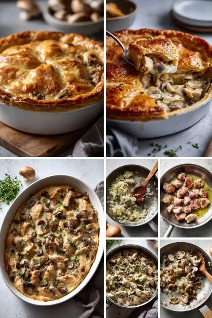 Hairy Bikers Chicken And Mushroom Pie Recipe