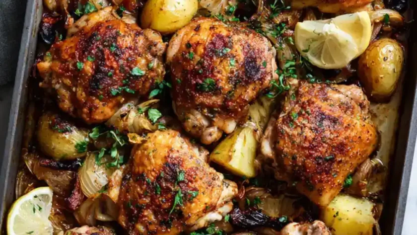 Hairy Bikers Chicken Tray Bake Recipe