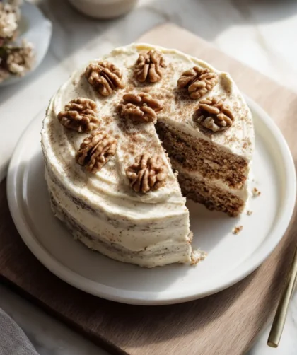 Hairy Bikers Coffee And Walnut Cake Recipe