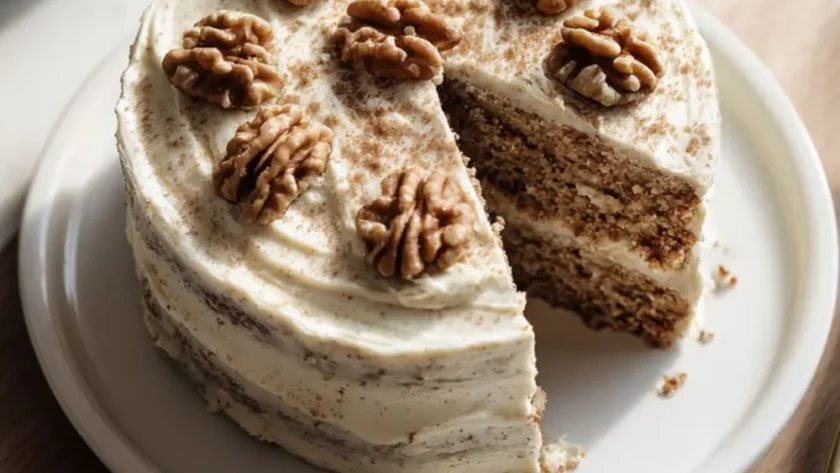Hairy Bikers Coffee And Walnut Cake Recipe