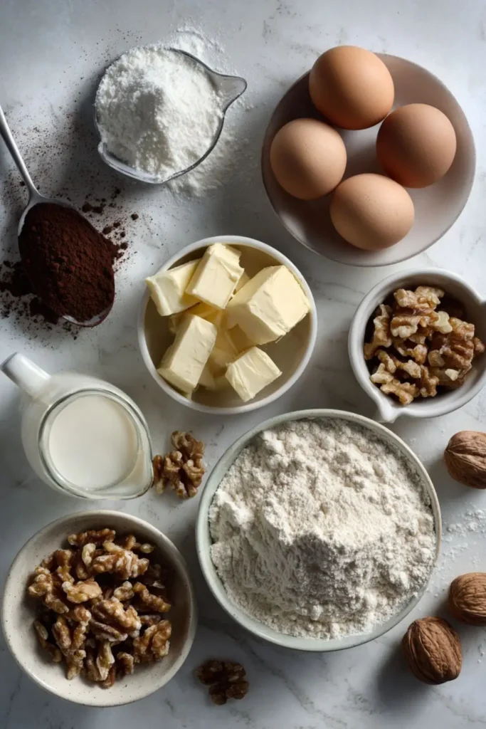 Hairy Bikers Coffee And Walnut Cake Recipe