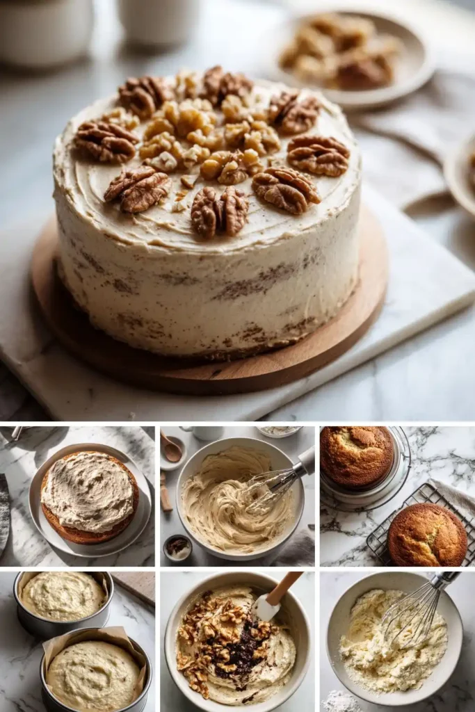 Hairy Bikers Coffee And Walnut Cake Recipe