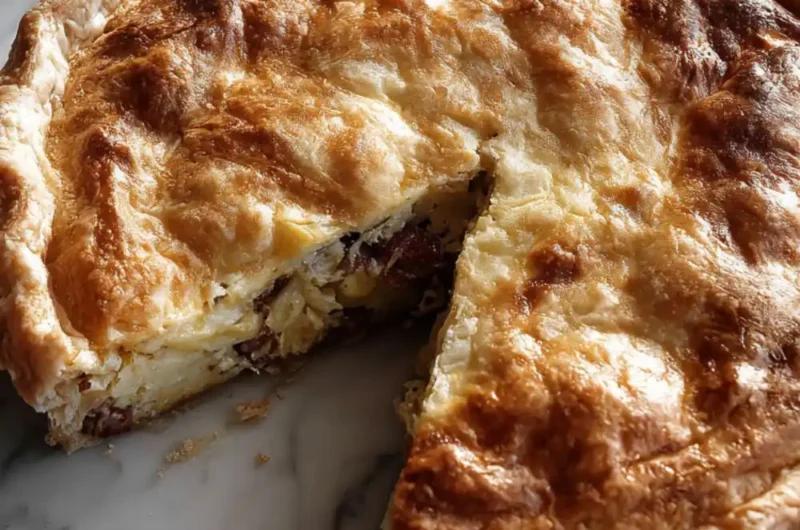 Hairy Bikers Egg And Bacon Pie Recipe