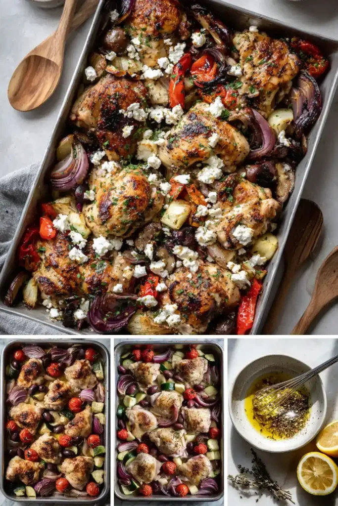 Hairy Bikers Mediterranean Chicken Tray Bake Recipe
