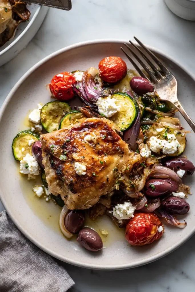 Hairy Bikers Mediterranean Chicken Tray Bake Recipe