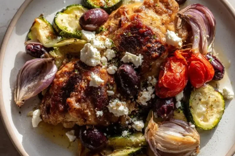 Hairy Bikers Mediterranean Chicken Tray Bake Recipe