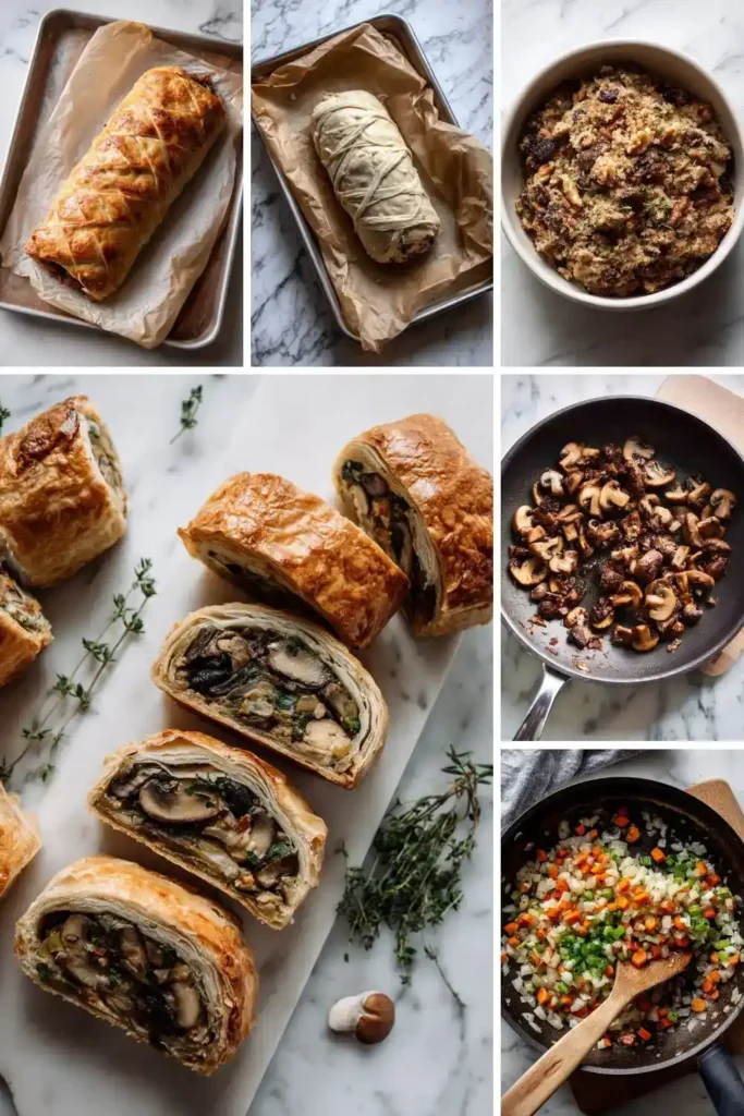 Hairy Bikers Veggie Wellington Recipe