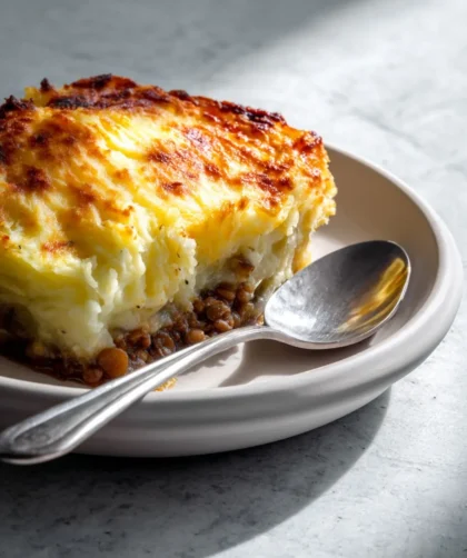 Mary Berry Lentil Cottage Pie Recipe