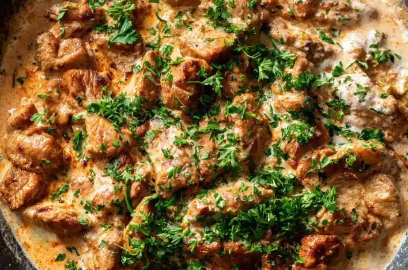 Hairy Bikers Pork Stroganoff Recipe
