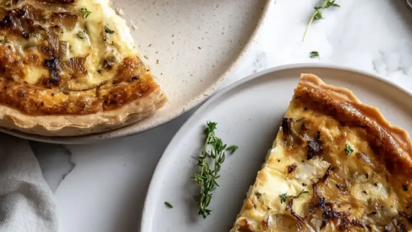 Hairy Bikers Cheese And Onion Quiche Recipe