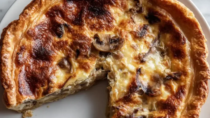 Hairy Bikers Chestnut and Mushroom Pie Recipe