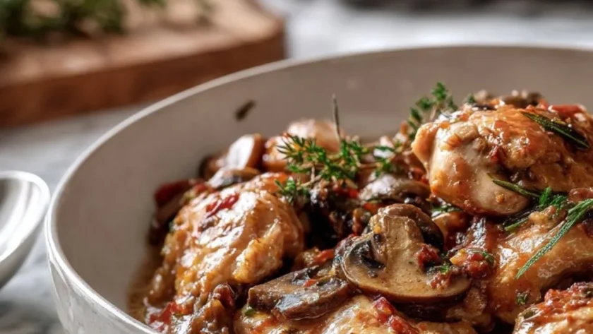 Hairy Bikers Chicken Chasseur Recipe