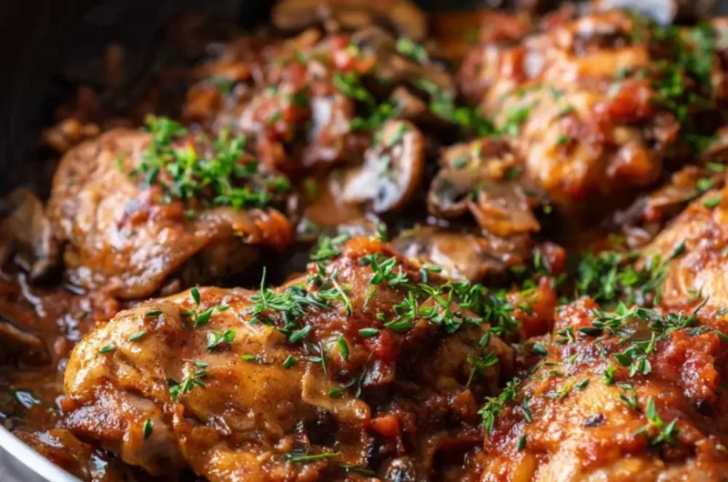 Hairy Bikers Chicken Chasseur Recipe