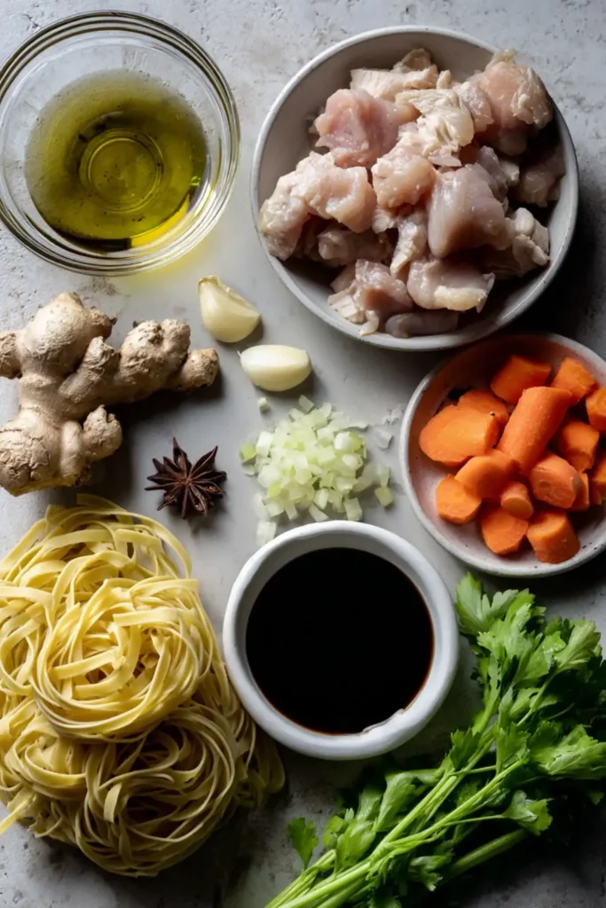 Hairy Bikers Chicken Noodle Soup Recipe