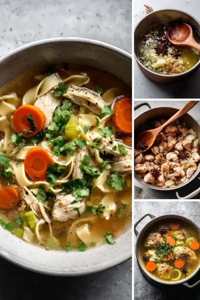 Hairy Bikers Chicken Noodle Soup Recipe