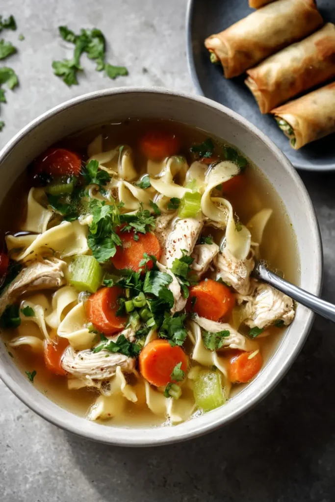 Hairy Bikers Chicken Noodle Soup Recipe