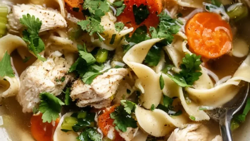 Hairy Bikers Chicken Noodle Soup Recipe