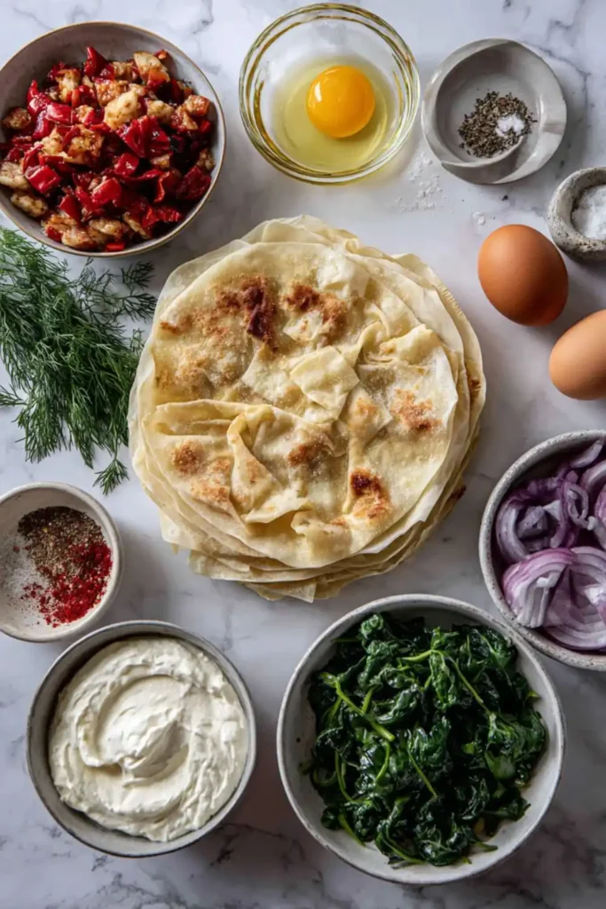 Hairy Bikers Filo Pastry Quiche Recipe