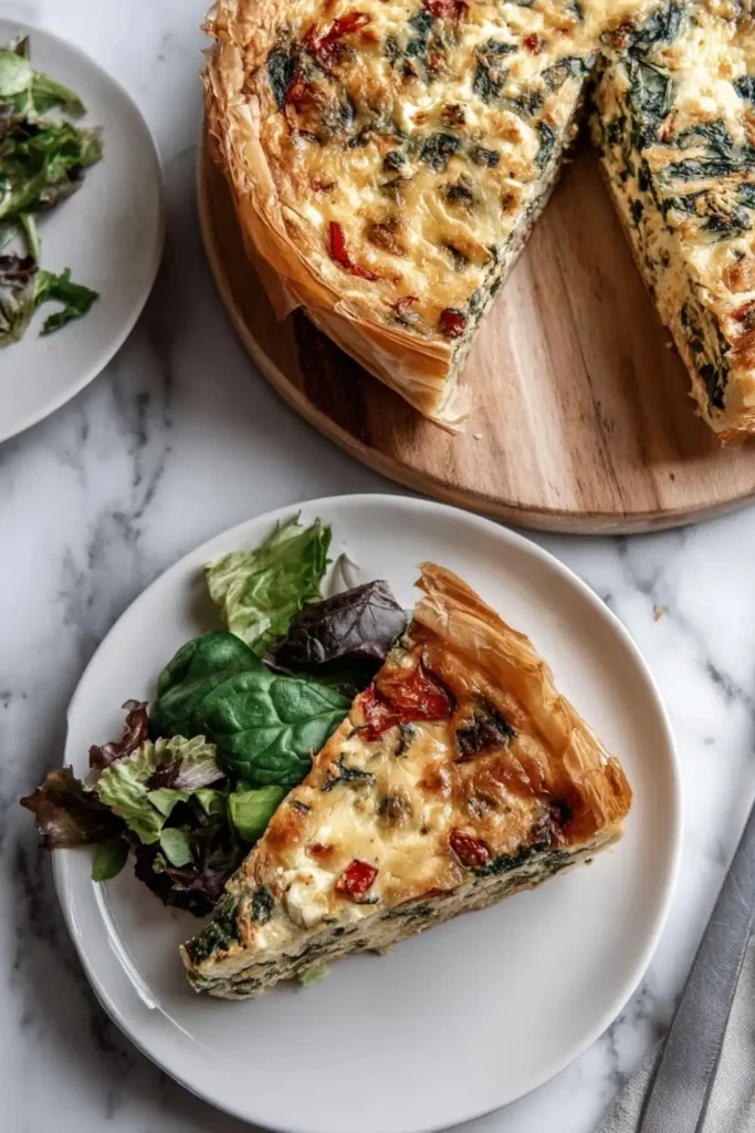 Hairy Bikers Filo Pastry Quiche Recipe