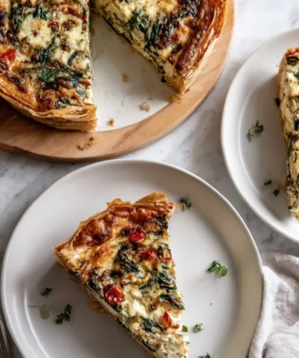 Hairy Bikers Filo Pastry Quiche Recipe