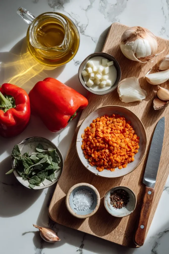 Hairy Bikers Red Pepper And Lentil Soup Recipe