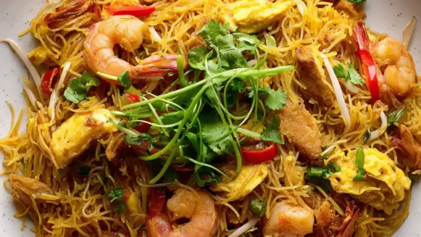 Hairy Bikers Singapore Noodles Recipe